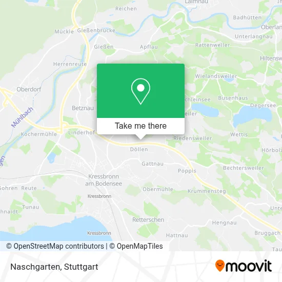 Naschgarten map