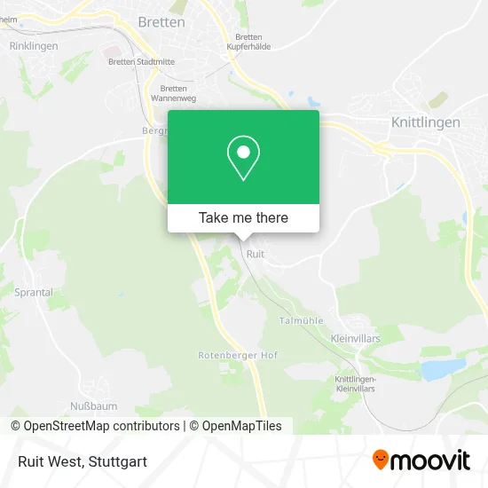 Ruit West map