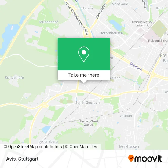 Avis map