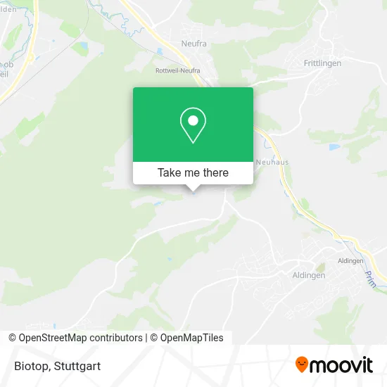 Biotop map