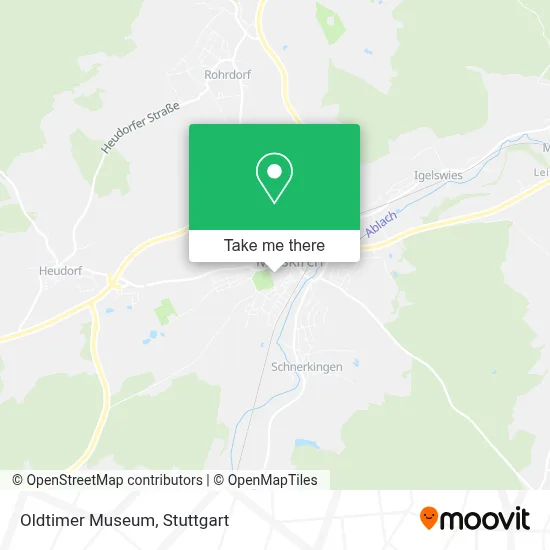 Oldtimer Museum map