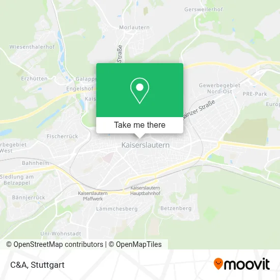 C&A map
