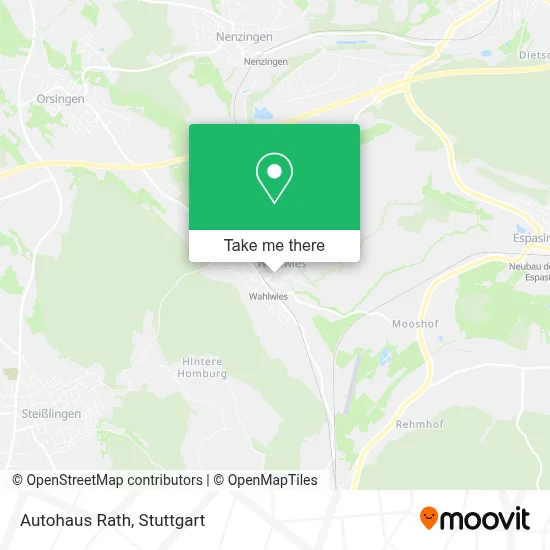 Autohaus Rath map