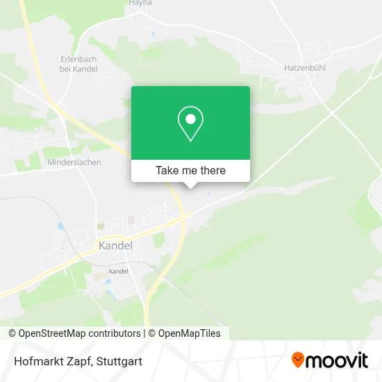 Hofmarkt Zapf map