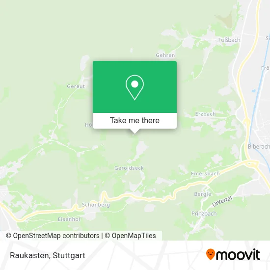 Raukasten map