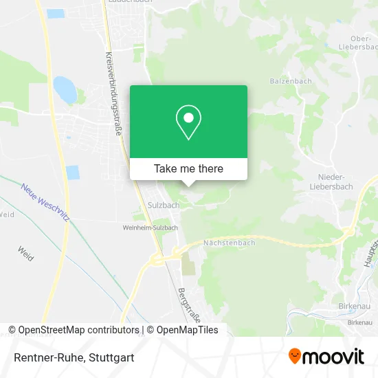 Rentner-Ruhe map
