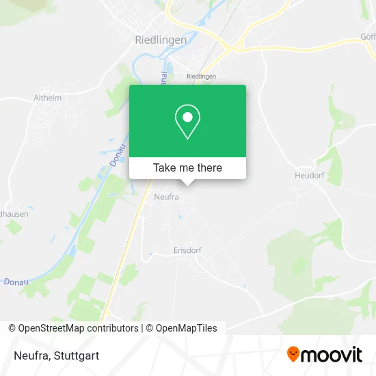 Neufra map