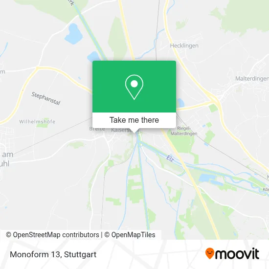 Monoform 13 map