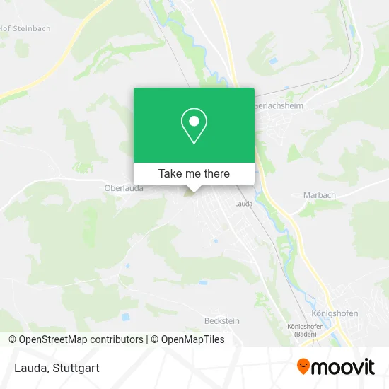 Lauda map