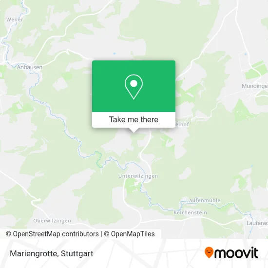Mariengrotte map