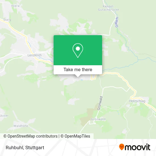 Ruhbuhl map