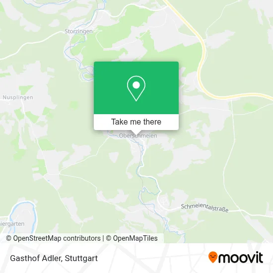 Gasthof Adler map