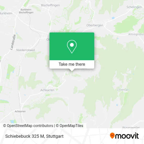 Schiebebuck 325 M map