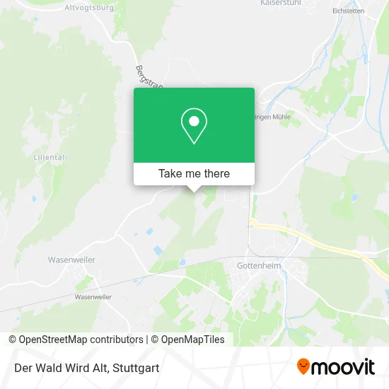 Der Wald Wird Alt map