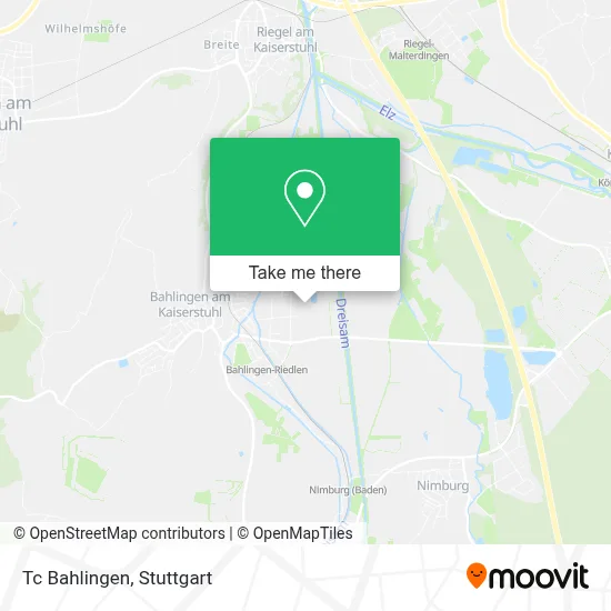 Tc Bahlingen map