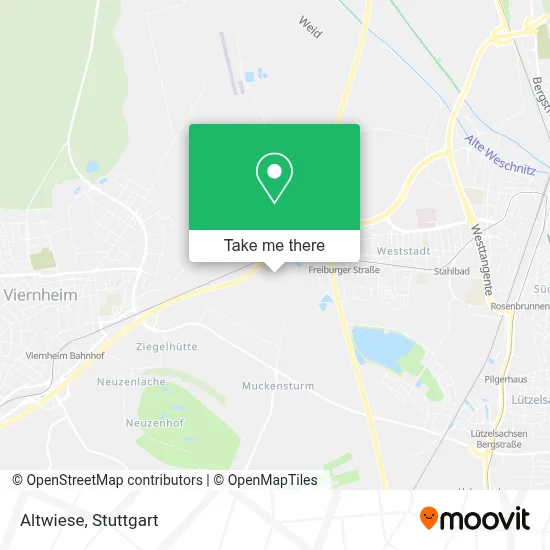 Altwiese map