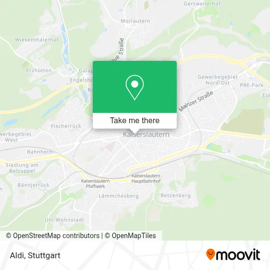 Aldi map