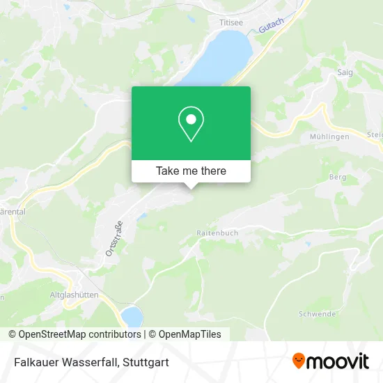 Falkauer Wasserfall map