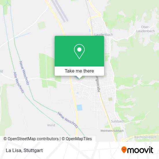 La Lisa map