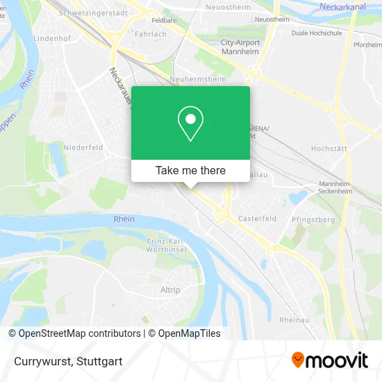 Currywurst map
