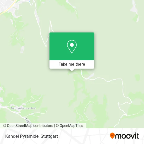 Kandel Pyramide map