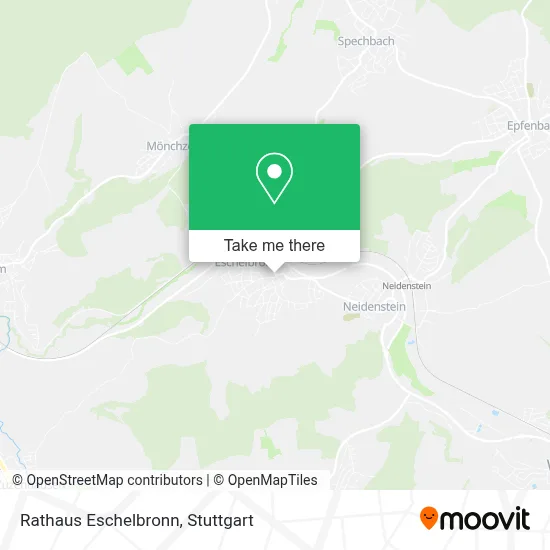 Rathaus Eschelbronn map