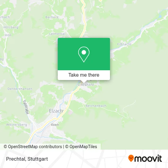 Prechtal map