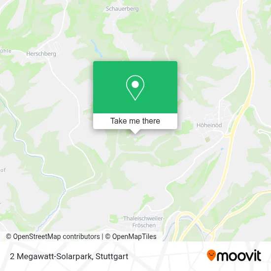 2 Megawatt-Solarpark map