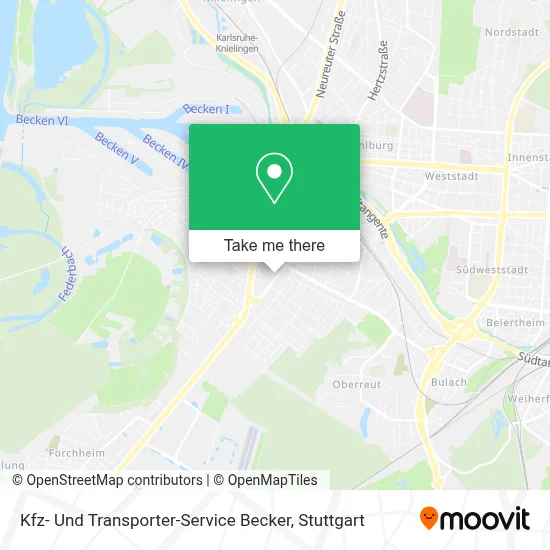 Kfz- Und Transporter-Service Becker map