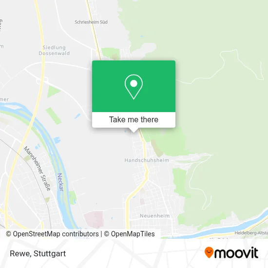 Rewe map