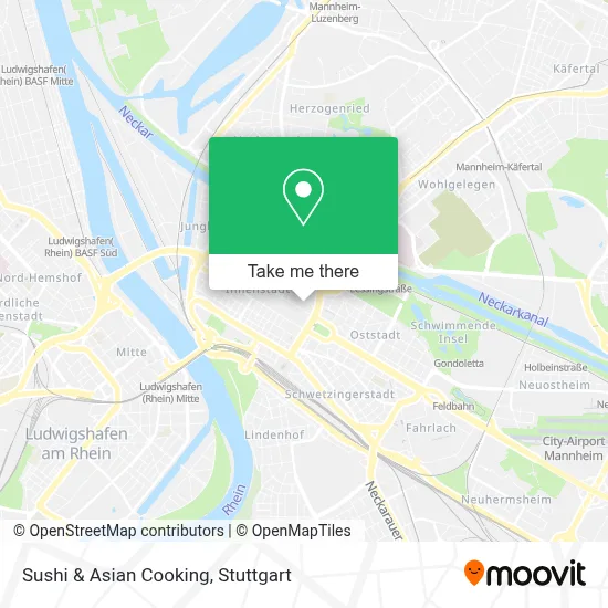 Sushi & Asian Cooking map
