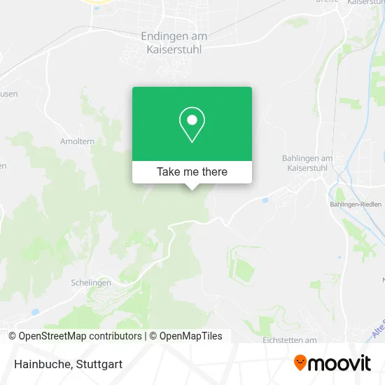 Hainbuche map