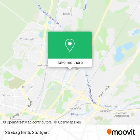 Strabag Bmti map