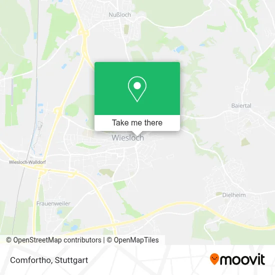 Comfortho map