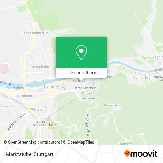 Marktstube map