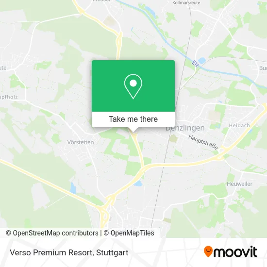 Verso Premium Resort map