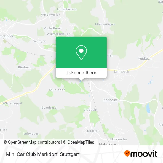 Mini Car Club Markdorf map