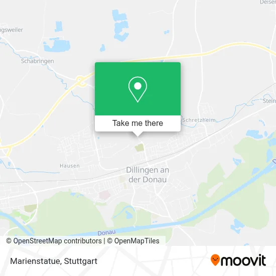 Marienstatue map