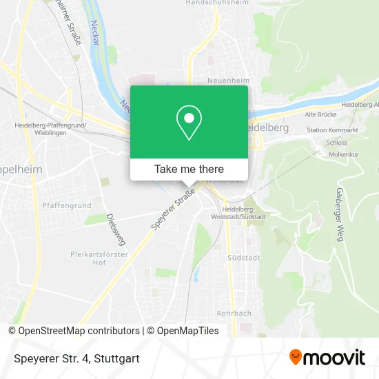 Speyerer Str. 4 map