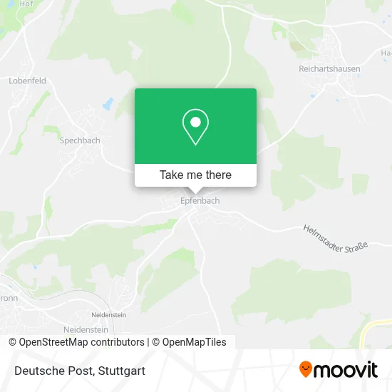 Deutsche Post map