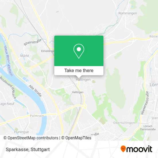 Sparkasse map