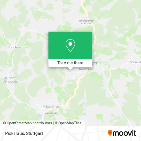 Picksraus map