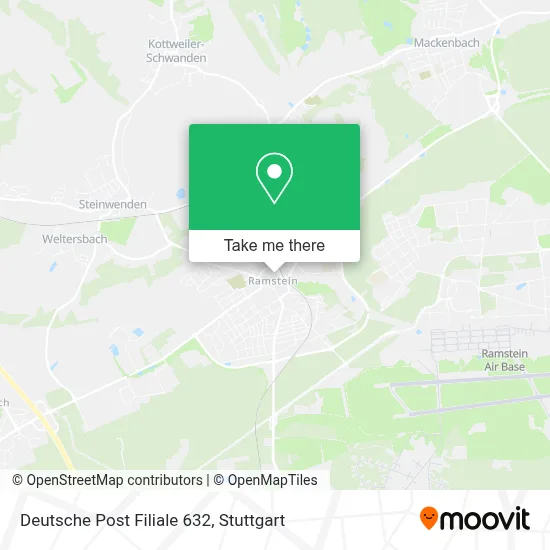 Deutsche Post Filiale 632 map