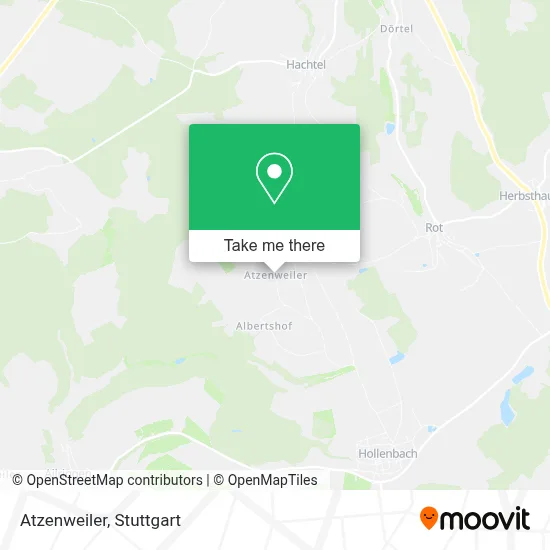Atzenweiler map