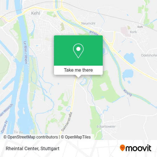 Rheintal Center map