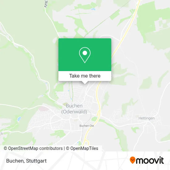 Buchen map