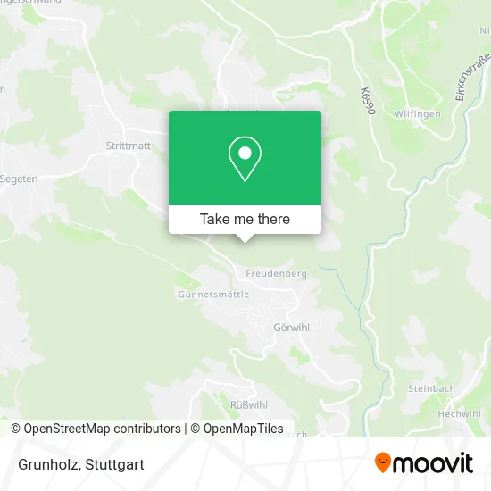 Grunholz map