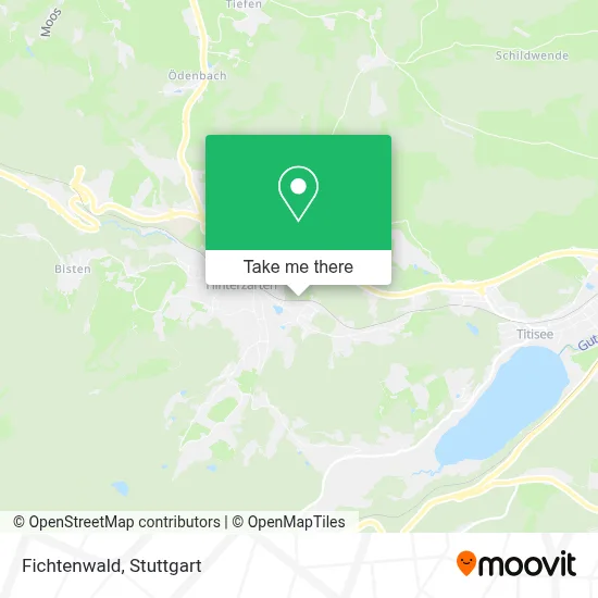 Fichtenwald map