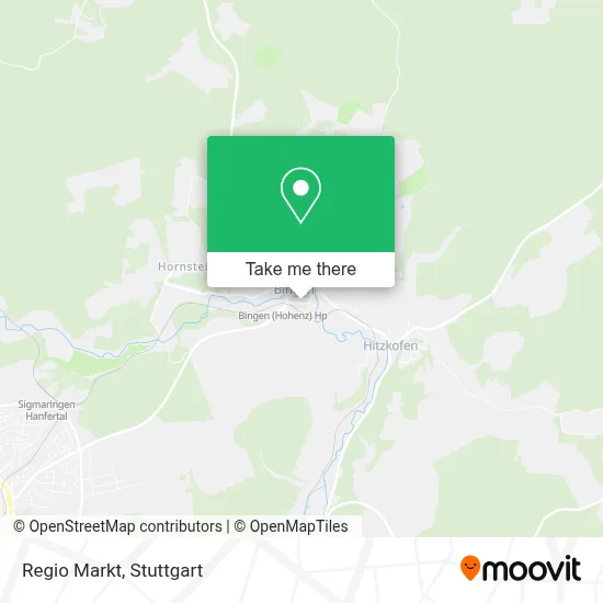 Regio Markt map