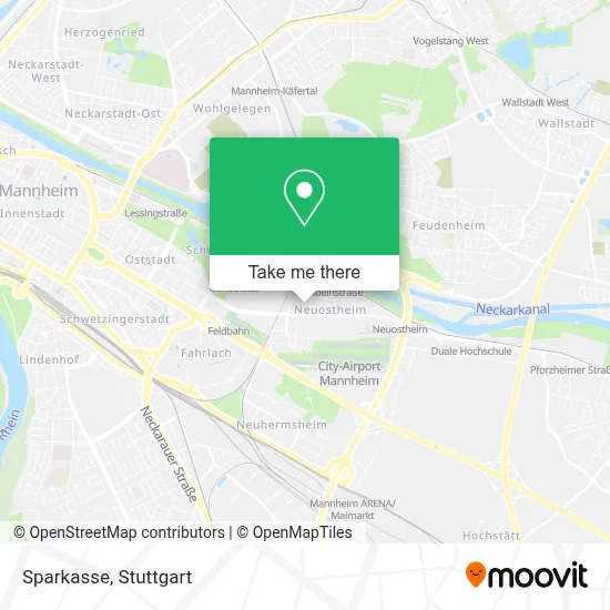 Sparkasse map